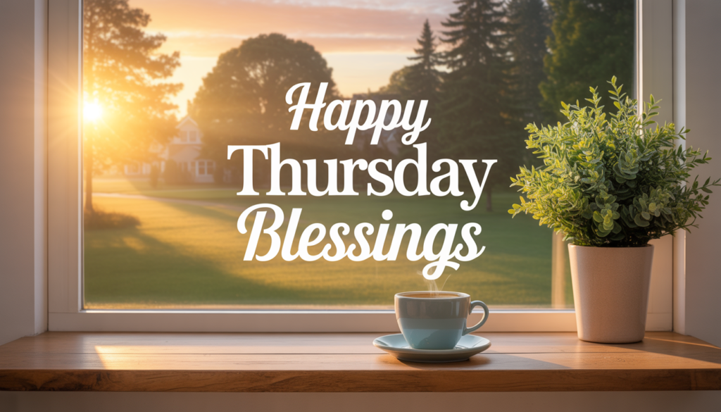 100+ Happy Thursday Blessings, Greetings, and Prayers
